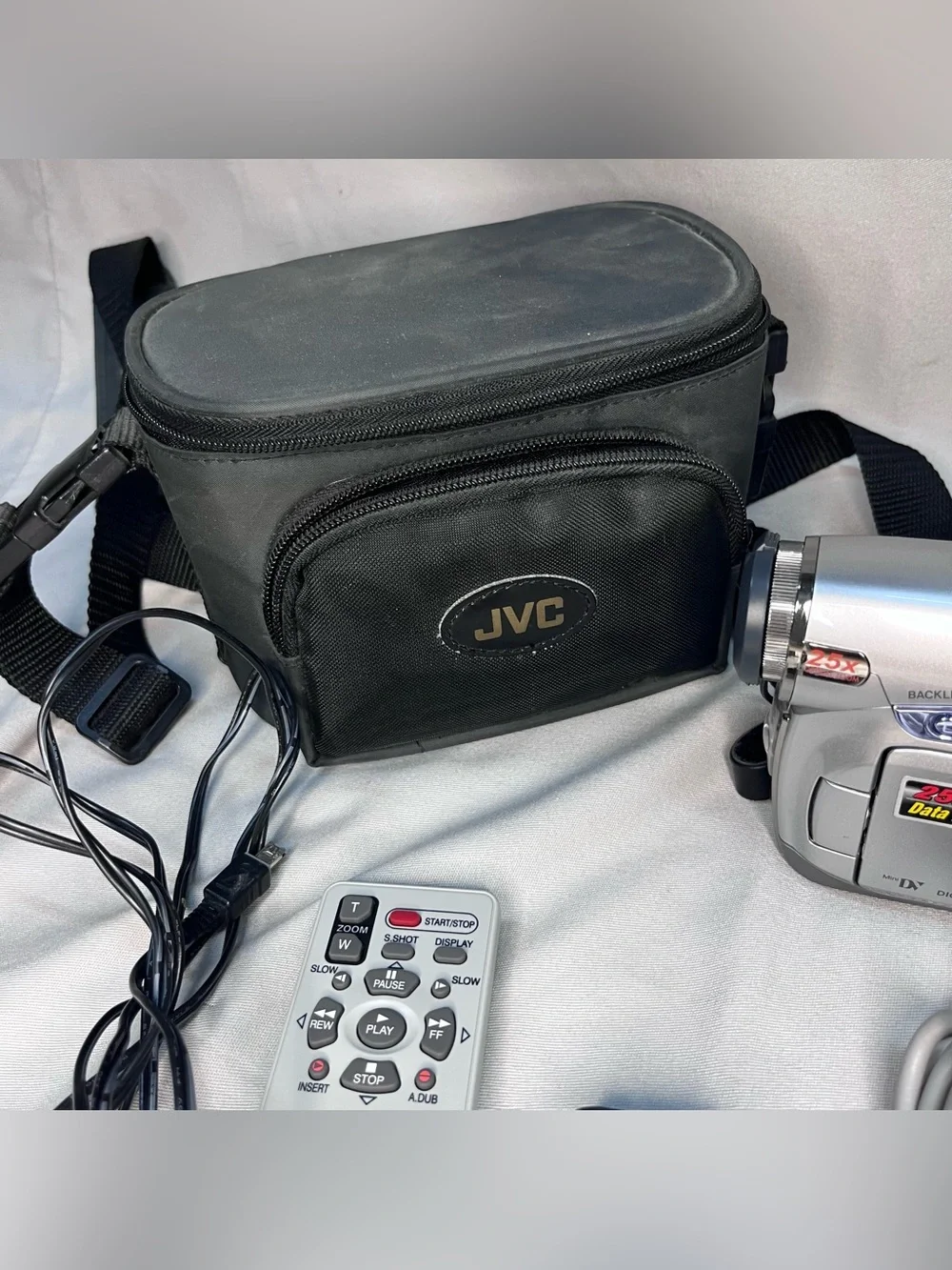 JVC GR-D275U Mini DV Camcorder Tested Working Video Transfer PLEASE READ